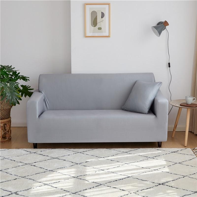Stretch Sofa Cover with Elastic Slipcover Design and Wrinkle-Resistant Knit Fabric - Image 47