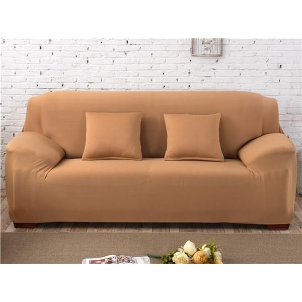 Stretch Sofa Cover with Elastic Slipcover Design and Wrinkle-Resistant Knit Fabric - Image 9