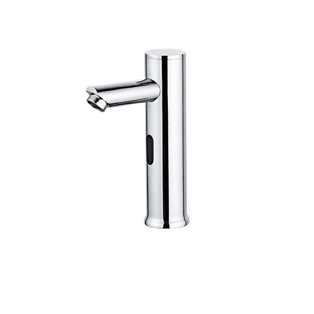Touchless Bathroom Faucet with Motion Sensor and Single Hole Deck Mount - Image 16