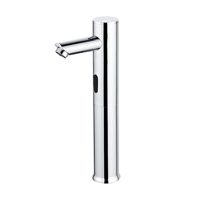 Touchless Bathroom Faucet with Motion Sensor and Single Hole Deck Mount - Image 17