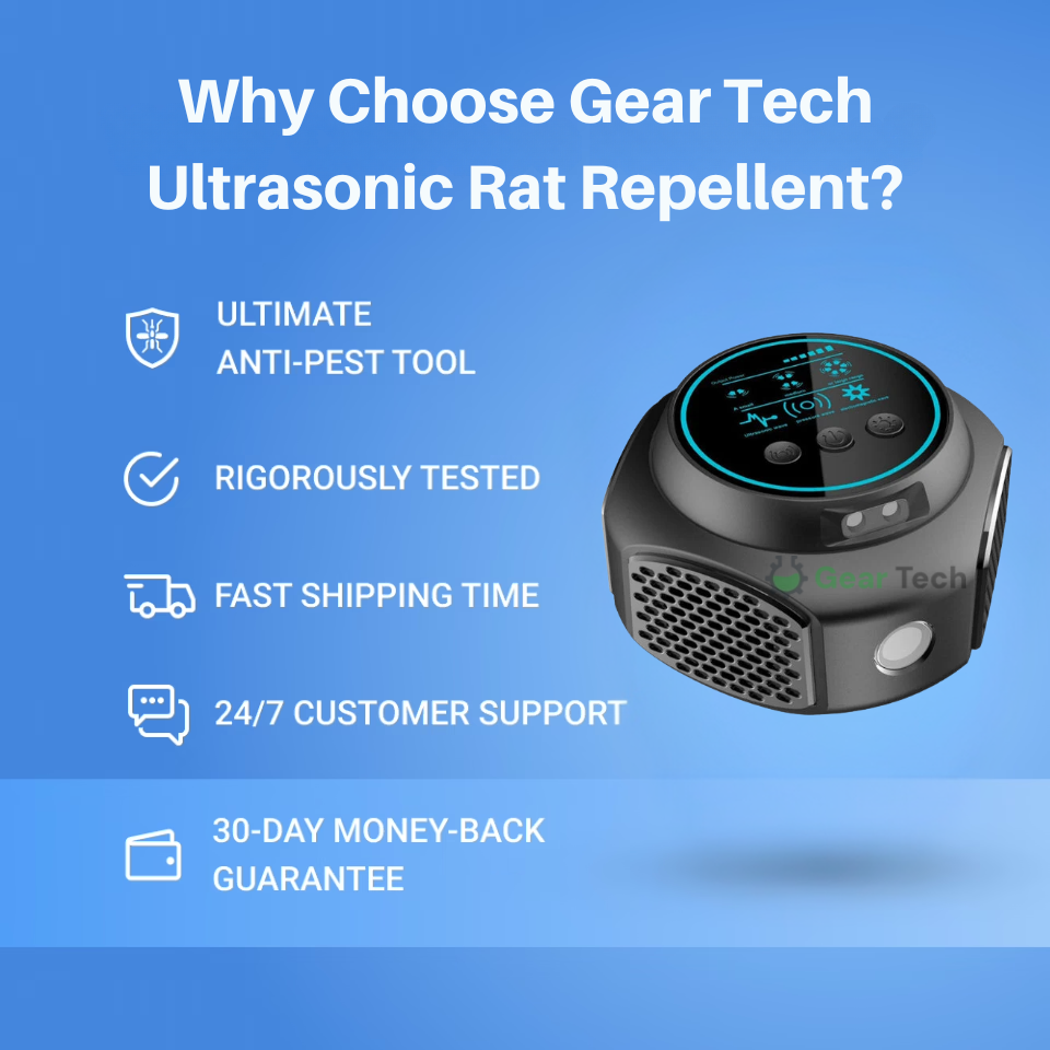 Ultrasonic Mouse Repellent with Plug-In Design and Digital Display - Image 13