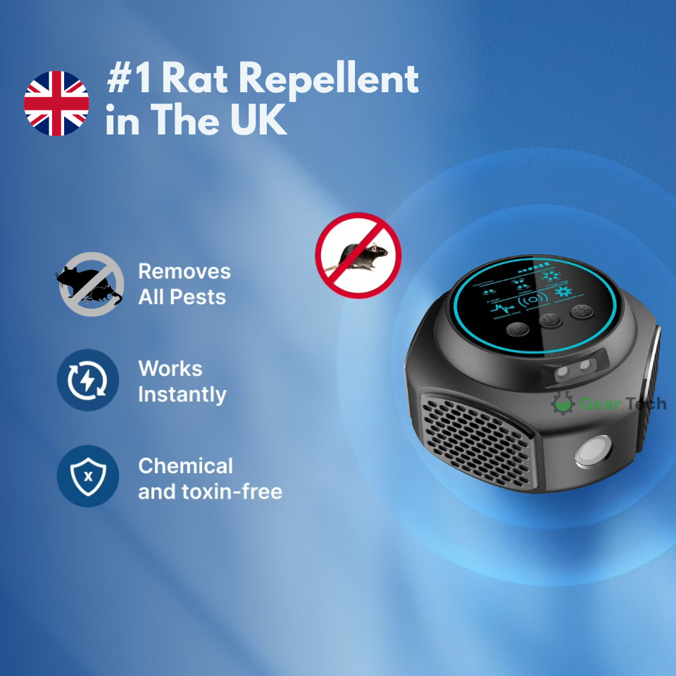 Ultrasonic Mouse Repellent with Plug-In Design and Digital Display - Image 18