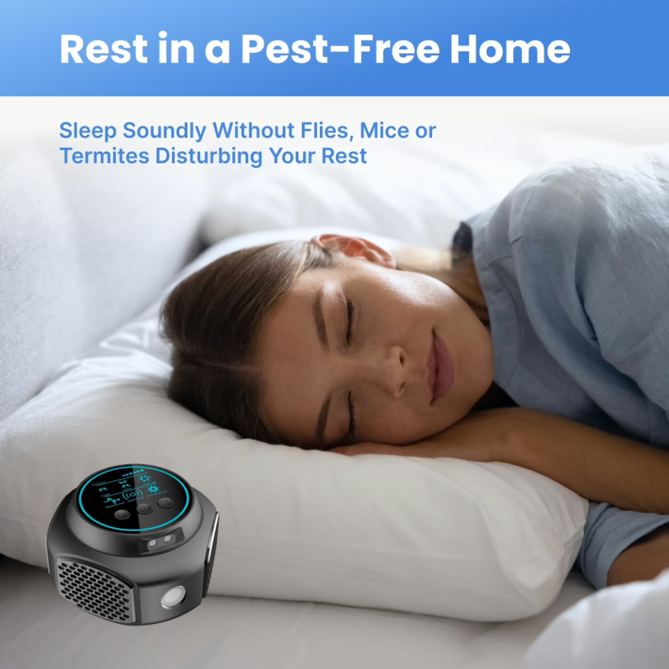 Ultrasonic Mouse Repellent with Plug-In Design and Digital Display - Image 9
