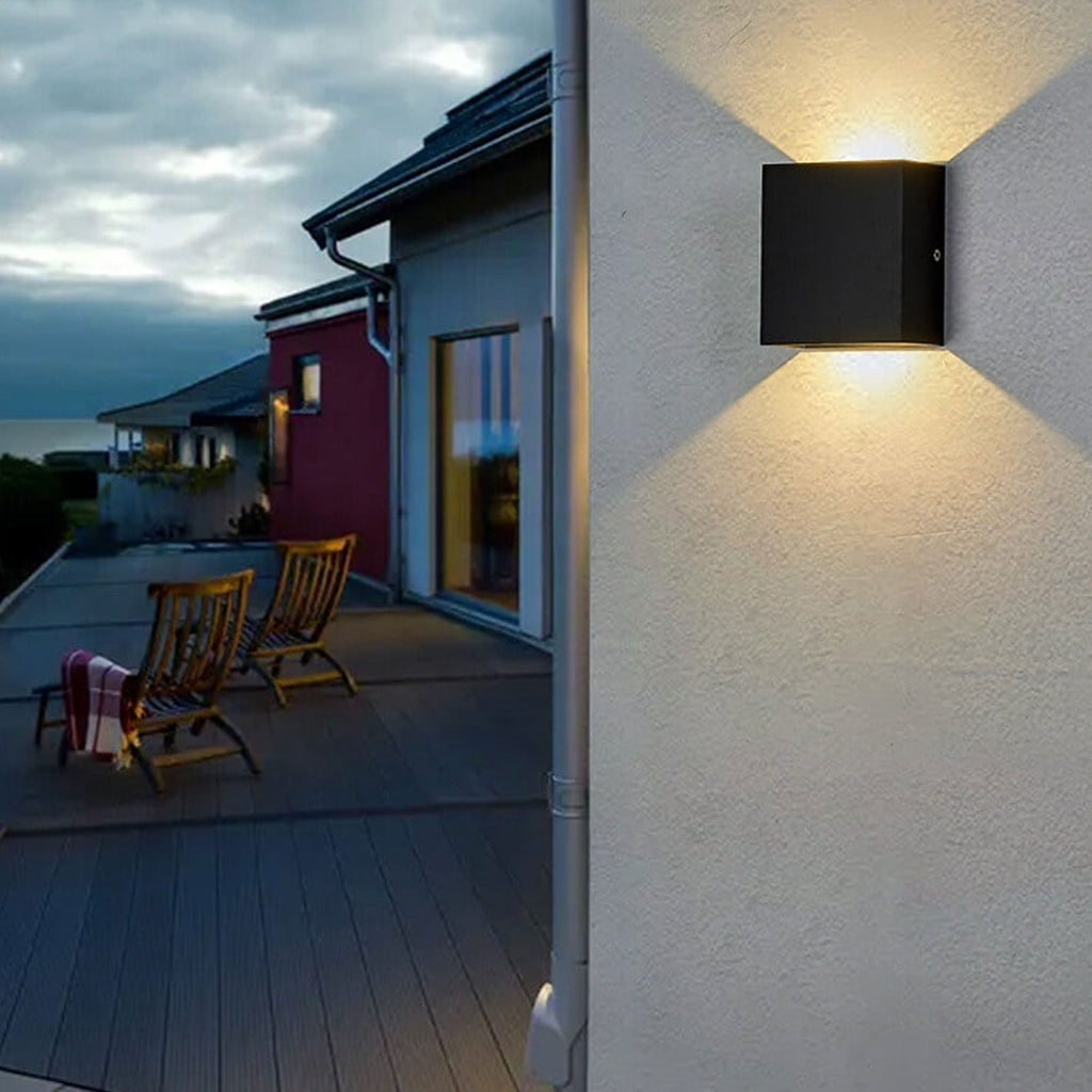 Wall Light LED Up Down Outdoor Sconce with Adjustable Brightness - Image 9