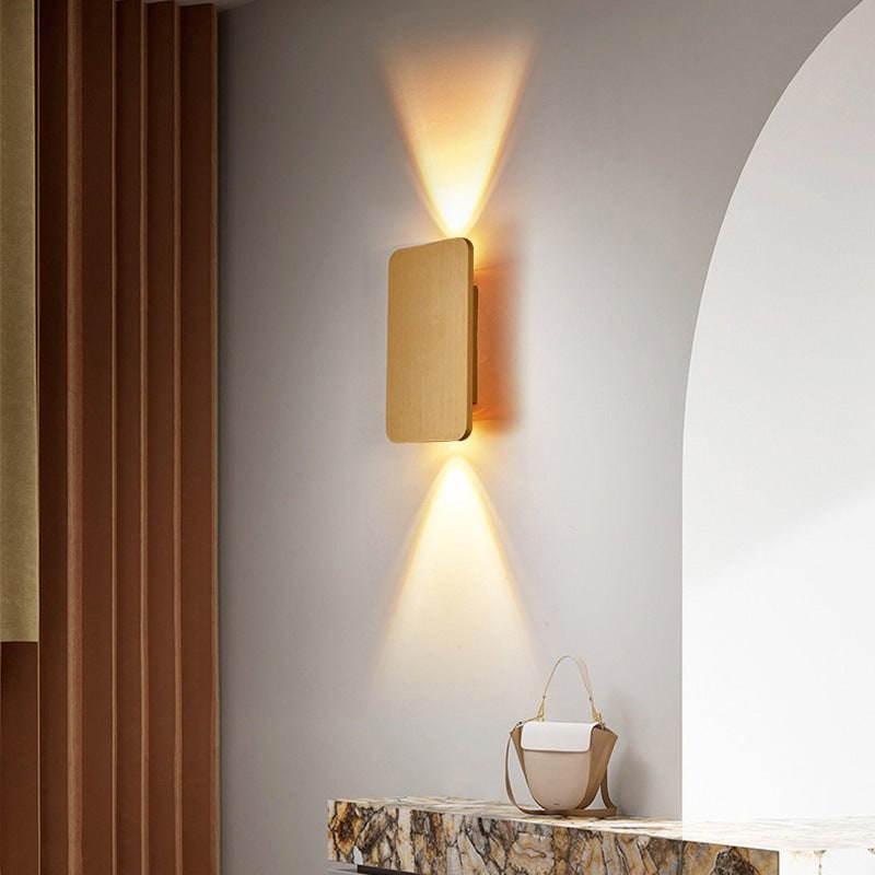 Wall Sconce Lighting with Bi-Directional LED and Brushed Metal Finish - Image 7
