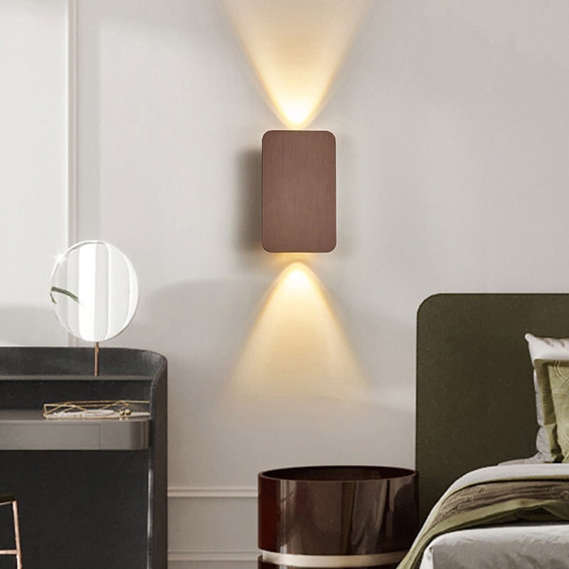 Wall Sconce Lighting with Bi-Directional LED and Brushed Metal Finish - Image 8
