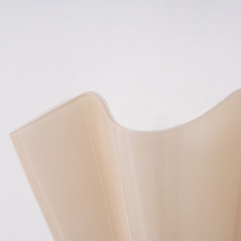Wall Sconce with Wavy Handkerchief Glass Shade and Warm Ambient Lighting - Image 54
