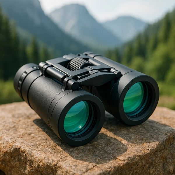 Water Resistant Compact Binoculars with Ultra Powerful Magnification and Folding Design - Image 1