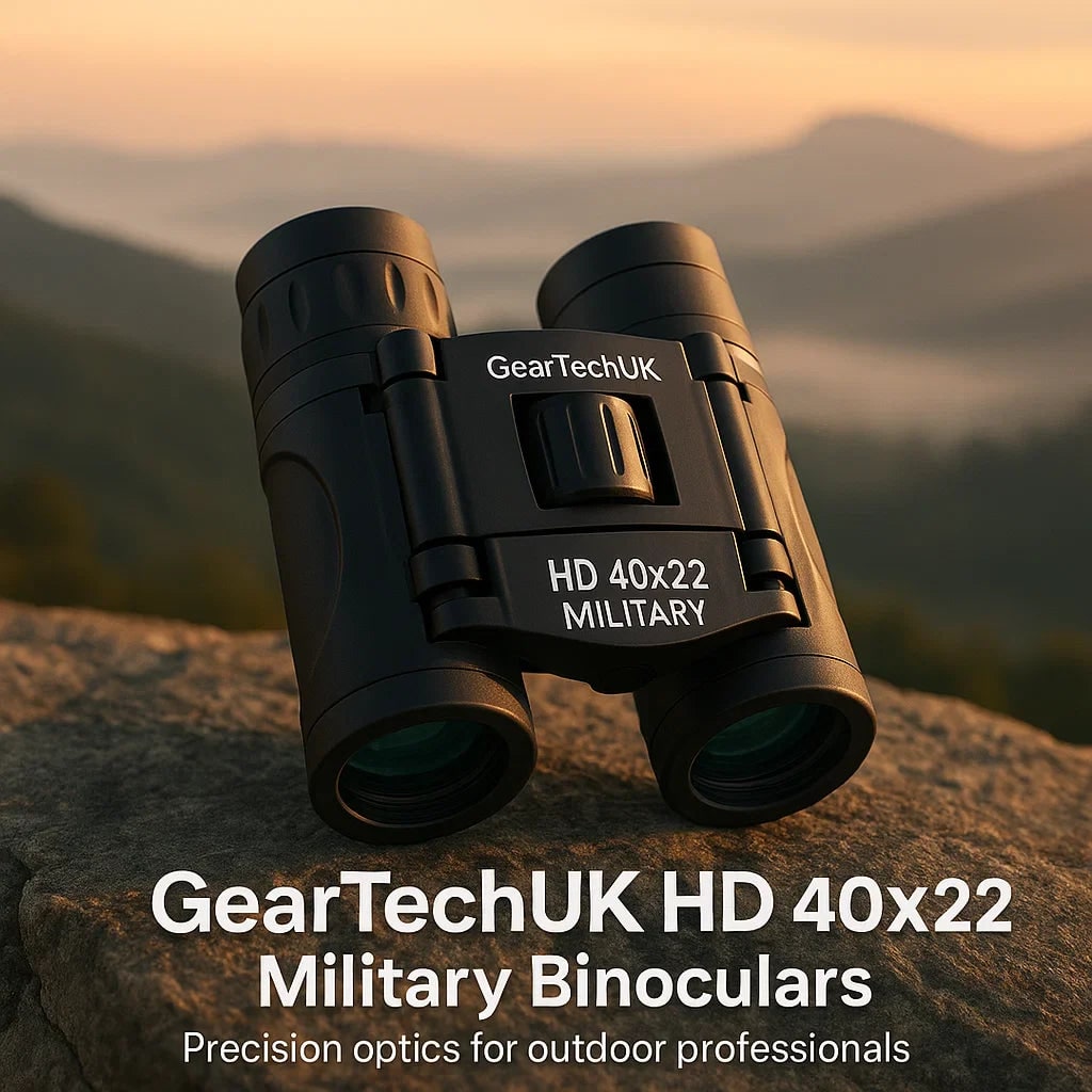 Water Resistant Compact Binoculars with Ultra Powerful Magnification and Folding Design - Image 2
