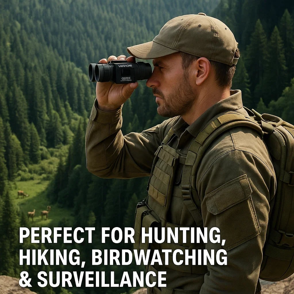 Water Resistant Compact Binoculars with Ultra Powerful Magnification and Folding Design - Image 3