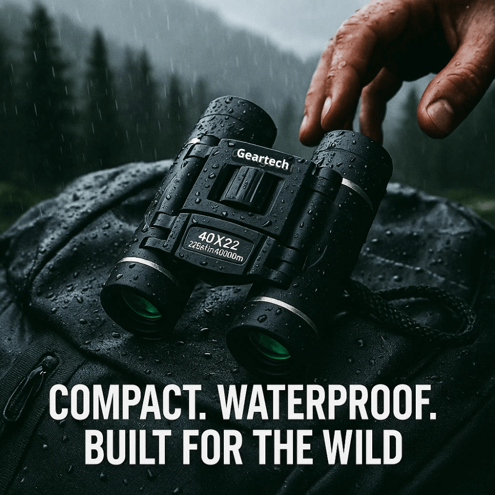 Water Resistant Compact Binoculars with Ultra Powerful Magnification and Folding Design - Image 4
