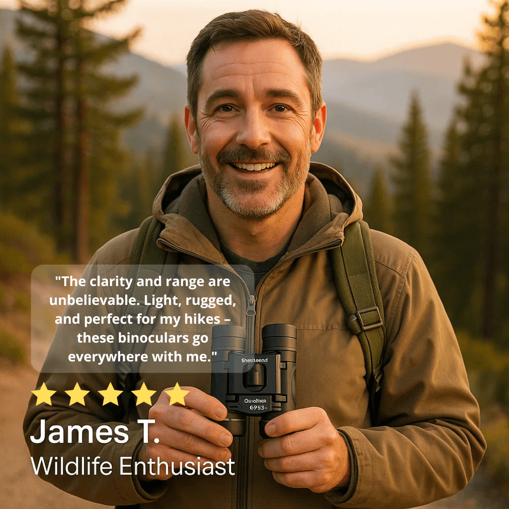 Water Resistant Compact Binoculars with Ultra Powerful Magnification and Folding Design - Image 6