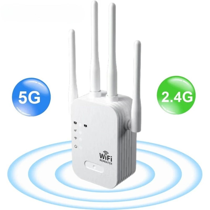 WIFI Extender and Booster with Four Antennas Dual Band Repeater Waterproof - Image 11
