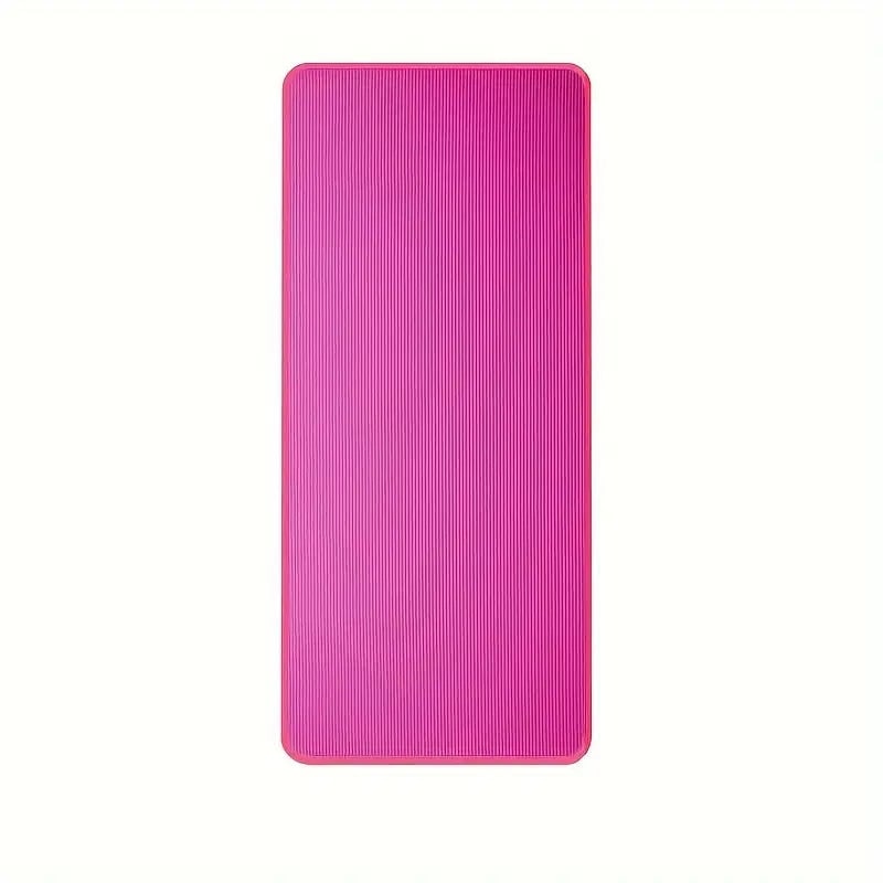 Yoga Mat with 10mm Thick Cushioning Non-Slip Surface and Fabric Bound Edges - Image 9
